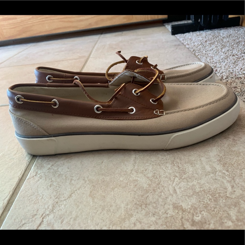 Polo by Ralph Lauren canvas boat shoes
